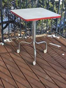 lot 36A image: Chrome Base Prep Table