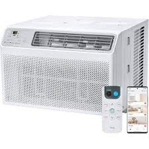TCL 8000 BTU Smart Window Air Conditioner, Fan and Dehumidifier, 350 sq. ft., Remote Control  Customer Returns See Pictures