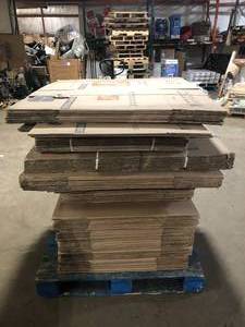 Pallet of Home Depot Boxes Various Sizes   Customer Returns See Pictures
