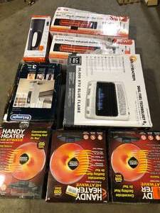 Lot of Assorted Heaters Various Models and Conditions  Customer Returns See Pictures