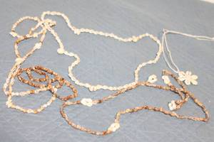 lot 6 image: Set of 6 Assorted Shell Necklaces with Unique Designs