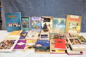 lot 74 image: Collection of 21 Assorted Books Including Novels and Nonfiction