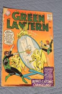 lot 130 image: Vintage Green Lantern Comic Book - Menace of the Atomic Changeling