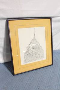 lot 200 image: Framed Artwork Fortitude by Nedo Bozovic