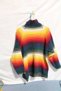 lot A-278 image: Colorful Striped Sweater by Digidane Ltd