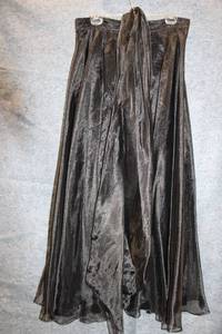 lot 376 image: JS Collections Elegant Long Black Skirt, Size 16