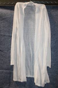 lot 418 image: Calvin Klein Womens Sheer Open Cardigan 1X