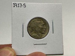 1917-S Key Date Buffalo Nickel