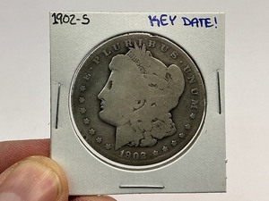 1902-S Key Date Morgan Silver Dollar