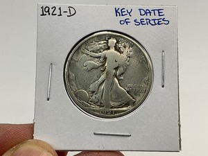 1921-D Walking Liberty Half KEY