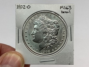 1902-O Morgan Silver Dollar