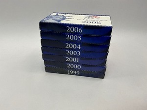 7x Run of Proof Sets from 1999-2006