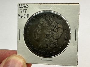 1878 7TF, Rev 78, Morgan Silver Dollar