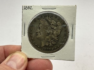 1882 Morgan Silver Dollar