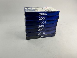7x Run of Proof Sets from 1999-2006