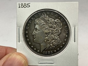 1885 Morgan Silver Dollar Toner