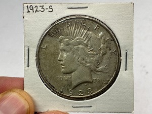 1923-S Silver Peace Dollar