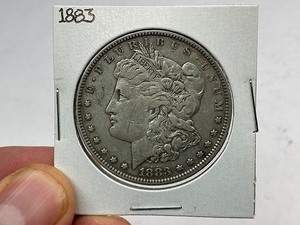 1883 Morgan Silver Dollar