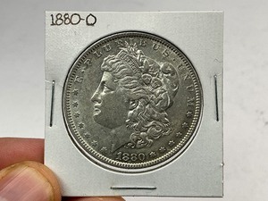 1880-O Morgan Silver Dollar