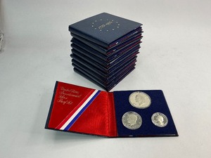 10x 1976 Silver Bicentennial Proof Sets