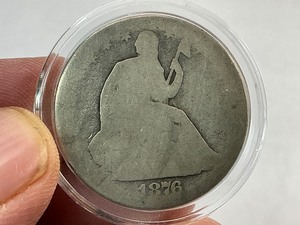 1876 Seated Liberty Half Dollar