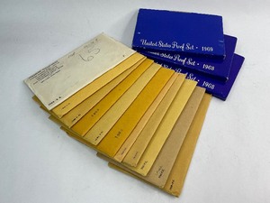 14x Silver Proof Sets from 1959-1969