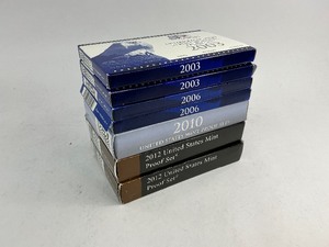 7x Proof Sets from 2003-2012
