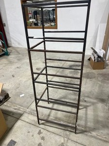4) PIECE MODULAR STEEL RACK