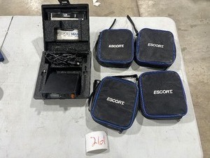 ESCORT RADAR W 4 SOFT CASES