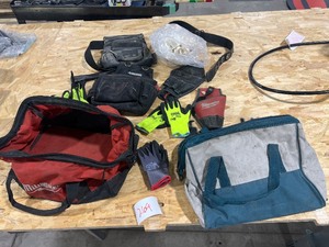 TOOL BAGS, TOOL BELTS, APPRONS, & WORK GLOVES