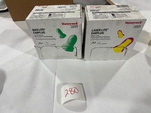 2 BOXES OF EAR PLUGS