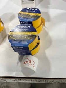 4 ROLLS OF TOUGH STRIPE FLOOR MARKING TAPE retail price $89 per roll