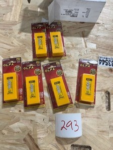 6 BOXES OF 50 OLFA UTILITY BLADES