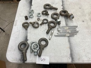 TABLE FULL OF EYELETS & TURNBUCKLES
