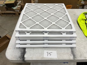 5) 20 X 20 X 1 AC & FURNACE FILTERS