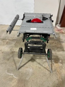 HITACHI 10 JOBSITE TABLE SAW W DIABLO 50T BLADE