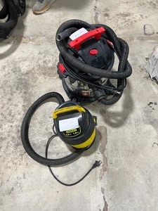 2) MINI SHOP VACS 5 GAL & 1 GAL