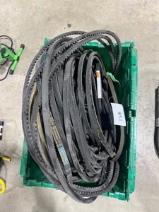 LARGE ASST. OF MOSTLY GOODYEAR BELTS