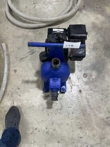 1-12 GORMAN RUPP SELF PRIMING CENTRIFUGAL PUMP 5 HP BRIGGS RUNS GOOD RETAIL PRICE OVER $3,000