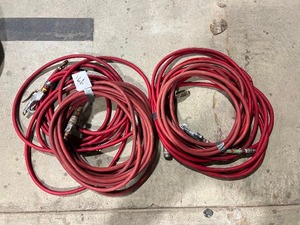 MULTIPLE 14 RUBBER HOSE AND BLOW GUNS