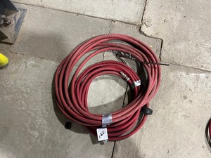 2) 38 RUBBER AIR HOSE1-25 & 1-30 W BLOWGUN