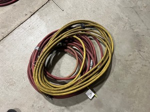 3) 25 38 RUBBER AIR HOSE