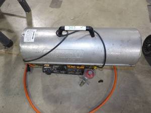 COLEMAN FORCED AIR PROPANE HEATER 50POO 80,000BTU