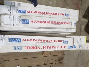 2- 72 WHITE ALUMINUM