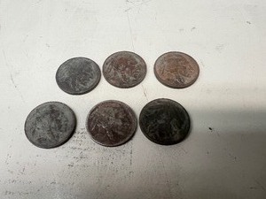 6 BUFFALO NICKELS