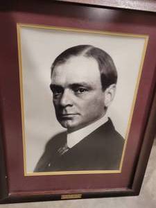 lot 38 image: Framed Picture (540086) Portrait of George E Vincent