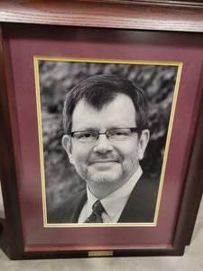 lot 39 image: Framed Picture (531871) Portrait of Eric Kaler