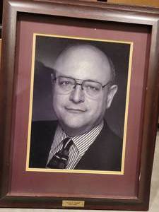 lot 44 image: Framed Picture (531896) Portrait of Mark G. Yudof