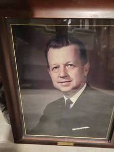 lot 51 image: Framed Picture (531882) Portrait of Gordon L. Starr