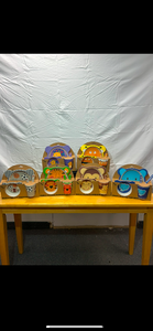 lot 47 image: Bamboo Kids Dinnerware Set